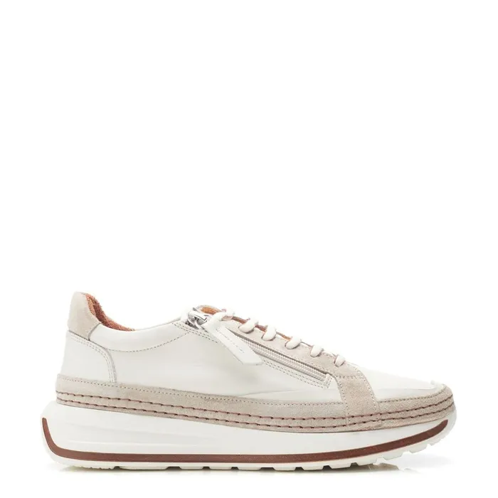 Chunky Trainers Women Moda In Pelle Shoon Sh Dowlish Off White Leather