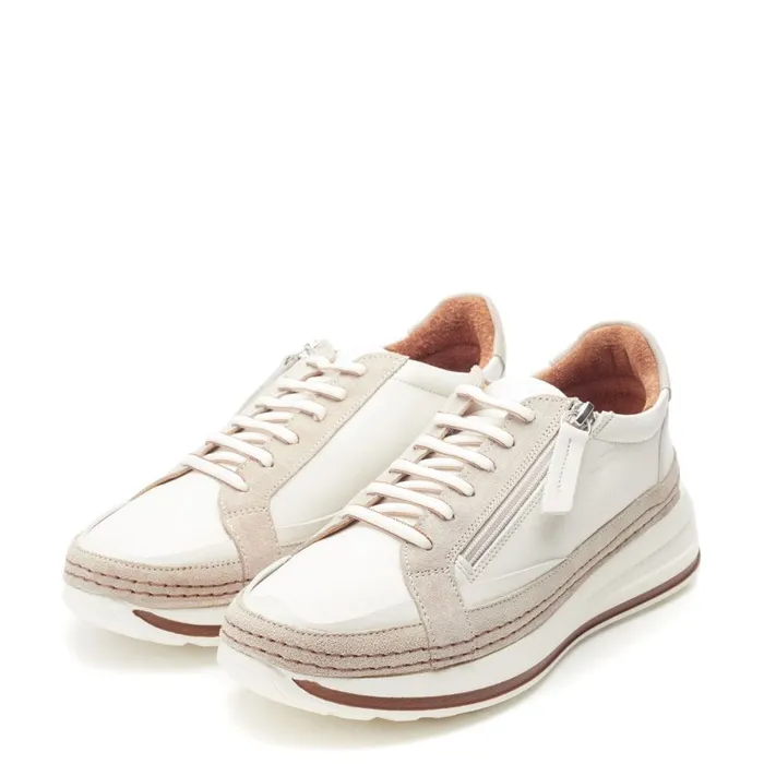 Chunky Trainers Women Moda In Pelle Shoon Sh Dowlish Off White Leather