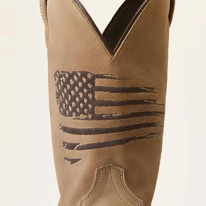 Circuit Patriot Western Boot Burned Grey Roughout Men Ariat Western Boots Circuit Patriot Western Boot Burned Grey Roughout Men Ariat Western Boots