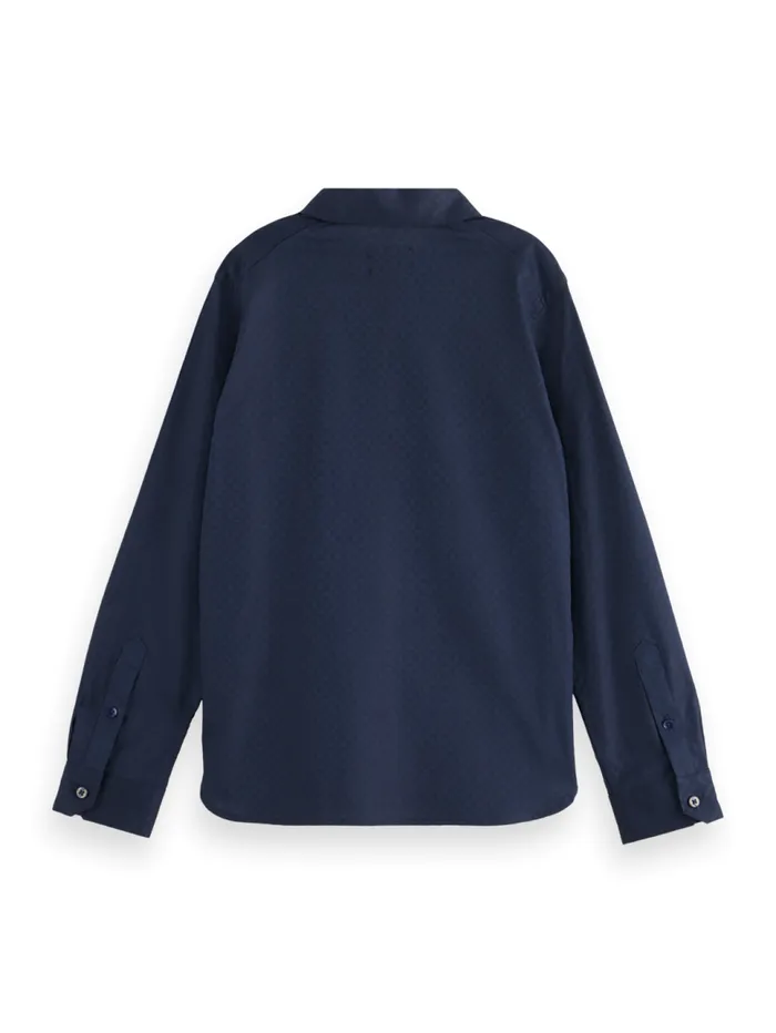 CLASSIC DRESSED SHIRT Off White Kids Scotch and Soda Shirts