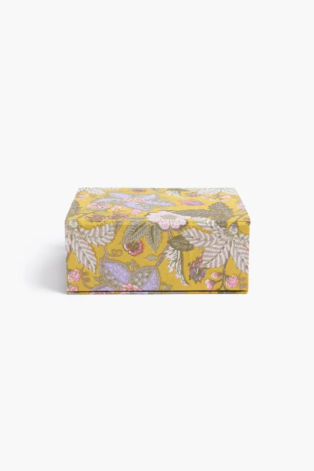 Classic Jewelry Box Yellow Women Chan Luu Jewelry Storage