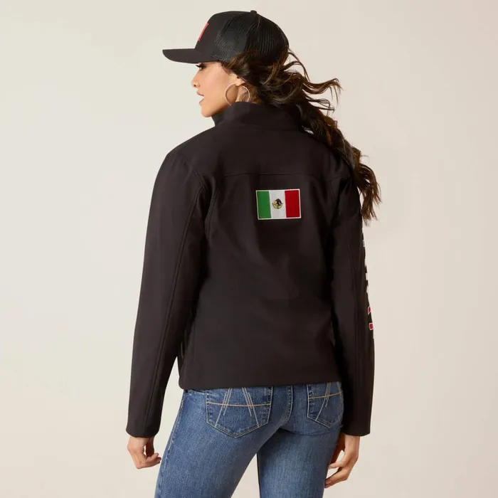 Classic Team Softshell MEXICO Jacket Black Women Ariat Jackets and Vests
