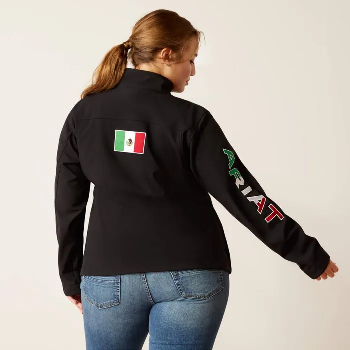 Classic Team Softshell MEXICO Jacket Black Women Ariat Jackets and Vests
