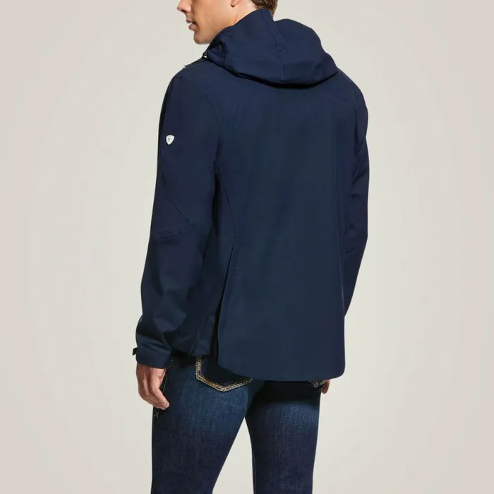Coastal Waterproof Jacket Navy Men Ariat Jackets and Vests Coastal Waterproof Jacket Navy Men Ariat Jackets and Vests