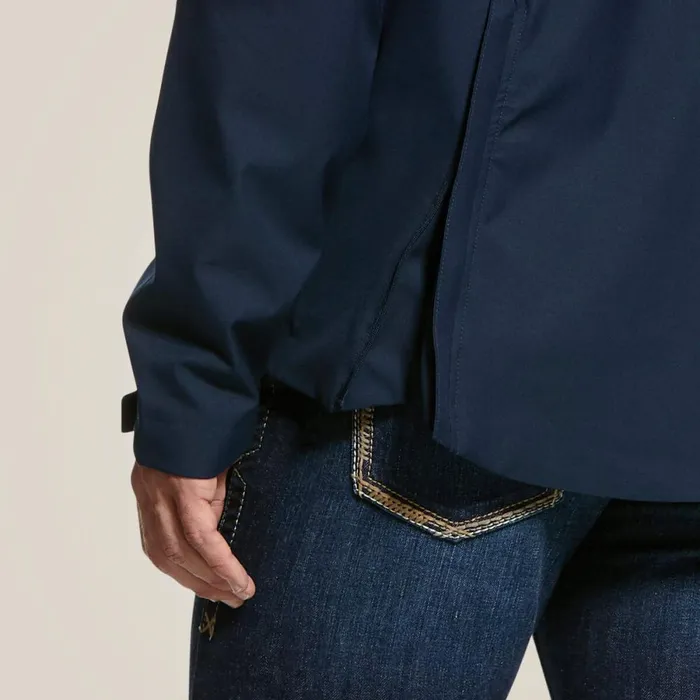 Coastal Waterproof Jacket Navy Men Ariat Jackets and Vests Coastal Waterproof Jacket Navy Men Ariat Jackets and Vests