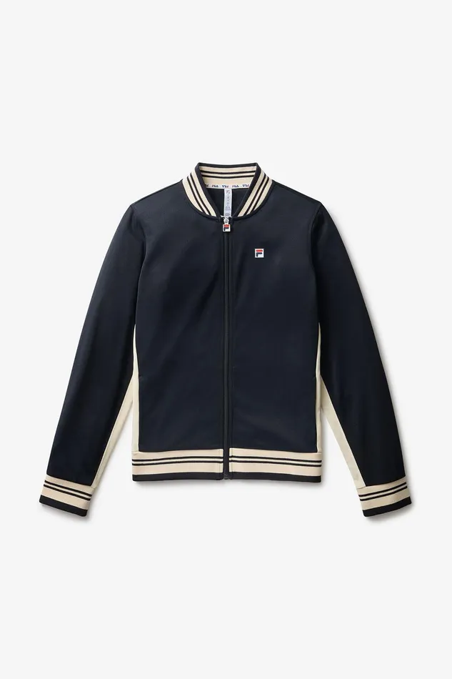 Coats and Jackets Women Fila Performance Iconic Settanta Jacket 978 Blackangora