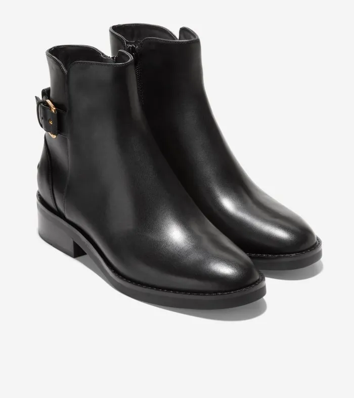 Cole Haan Boots and Booties Women Women039s Hampshire Buckle Bootie Black