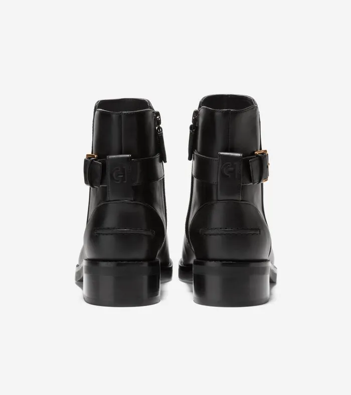 Cole Haan Boots and Booties Women Women039s Hampshire Buckle Bootie Black