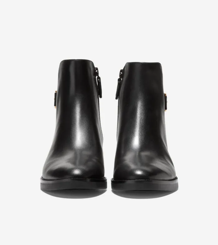 Cole Haan Boots and Booties Women Women039s Hampshire Buckle Bootie Black