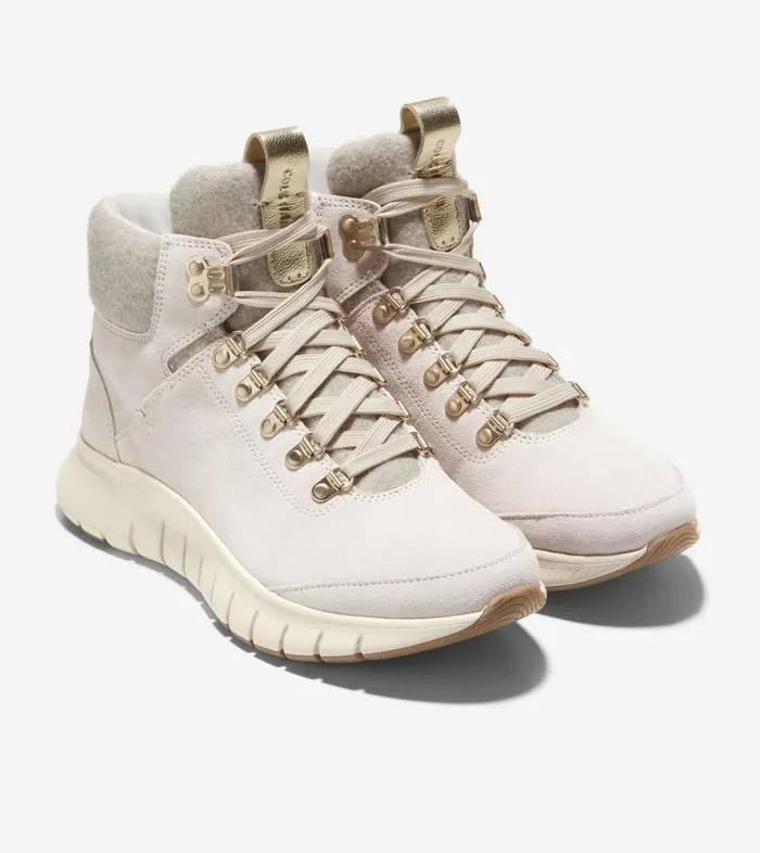 Cole Haan Boots and Booties Women Women039s ZERGRAND Field Hiking Boots White