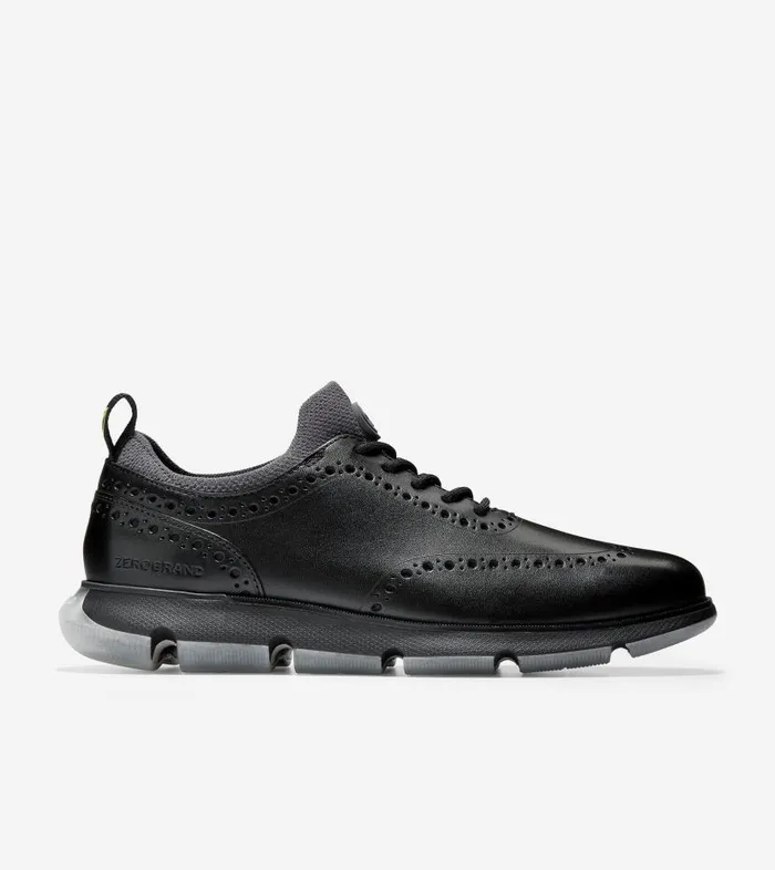 Cole Haan Dress Shoes Men Men039s 4ZERGRAND Wingtip Oxford Black