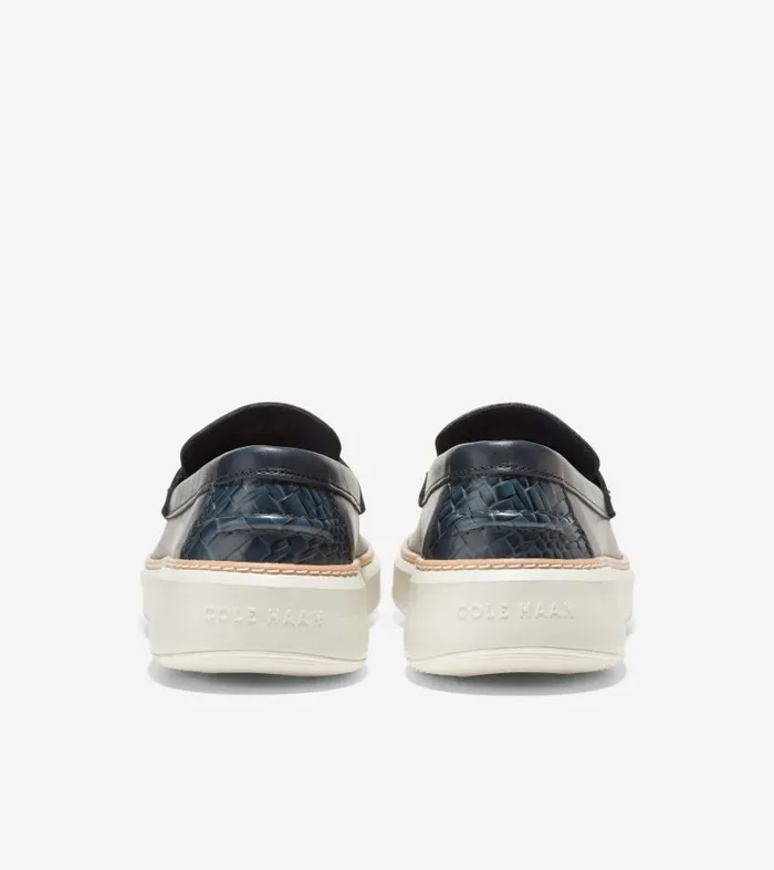 Cole Haan Loafers and Drivers Men Men039s GrandPr Topspin Penny Loafer Blue Cole Haan Loafers and Drivers Men Men039s GrandPr Topspin Penny Loafer Blue