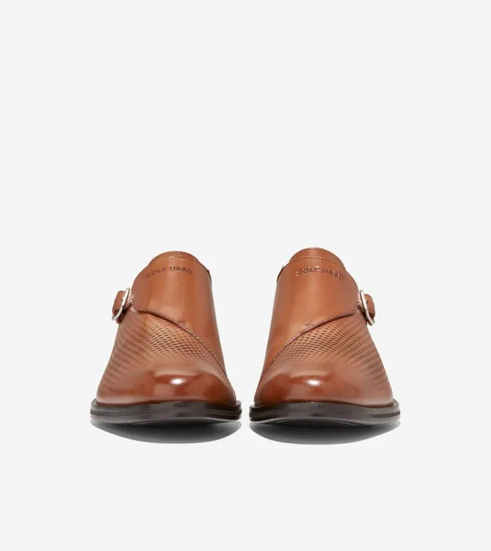 Cole Haan Loafers and Drivers Men Men039s Washington Grand Laser Monk Strap Brown Cole Haan Loafers and Drivers Men Men039s Washington Grand Laser Monk Strap Brown