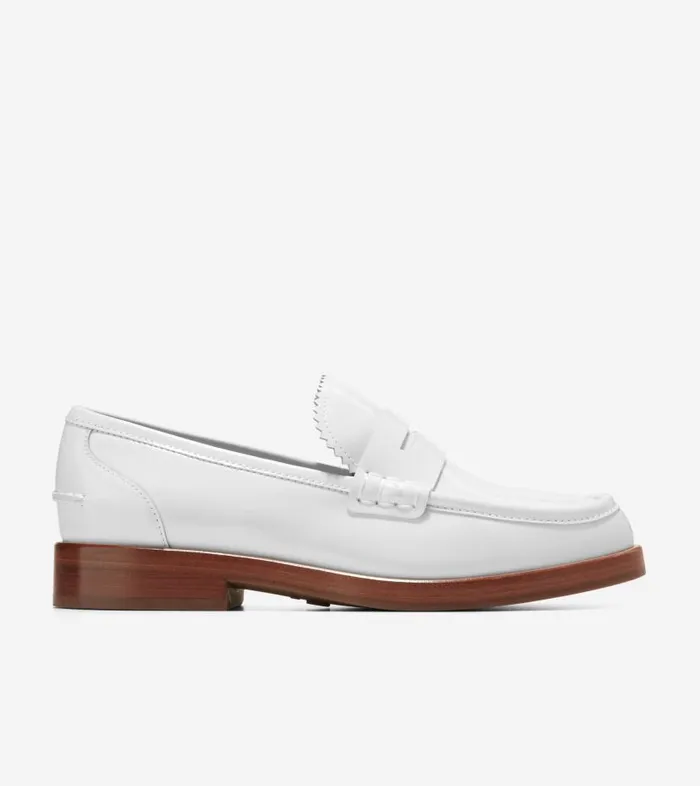 Cole Haan Loafers and Drivers Women Women039s CHRISTYN PENNY LOAFER White