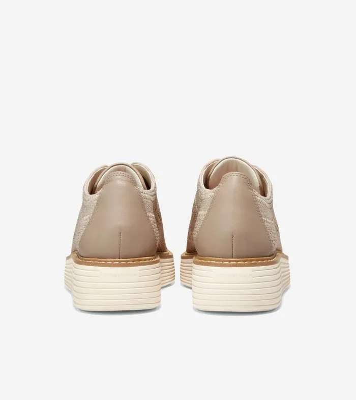 Cole Haan Oxfords Women Women039s riginalGrand Stitchlite Platform Wingtip Oxfords Beige Cole Haan Oxfords Women Women039s riginalGrand Stitchlite Platform Wingtip Oxfords Beige