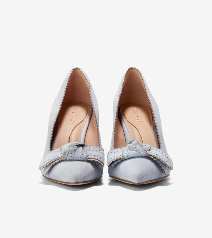 Cole Haan Pumps and Wedges Women Women039s BELLPORT BOW PUMP Blue Cole Haan Pumps and Wedges Women Women039s BELLPORT BOW PUMP Blue