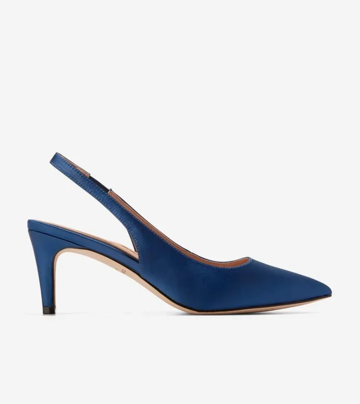 Cole Haan Pumps and Wedges Women Women039s VANDAM SLING BACK PUMP 65MM Blue