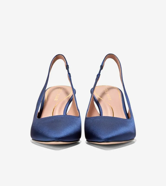 Cole Haan Pumps and Wedges Women Women039s VANDAM SLING BACK PUMP 65MM Blue