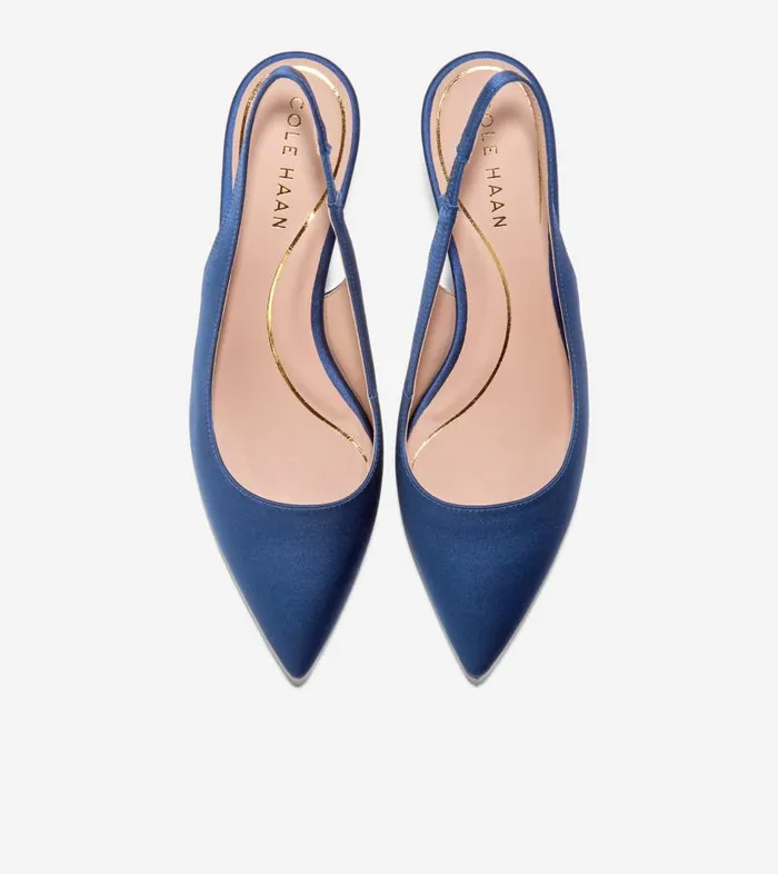 Cole Haan Pumps and Wedges Women Women039s VANDAM SLING BACK PUMP 65MM Blue