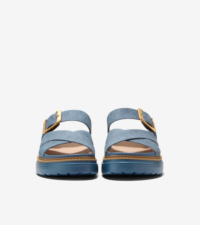 Cole Haan Sandals Women Women039s Fraya Slide Sandals Blue Cole Haan Sandals Women Women039s Fraya Slide Sandals Blue