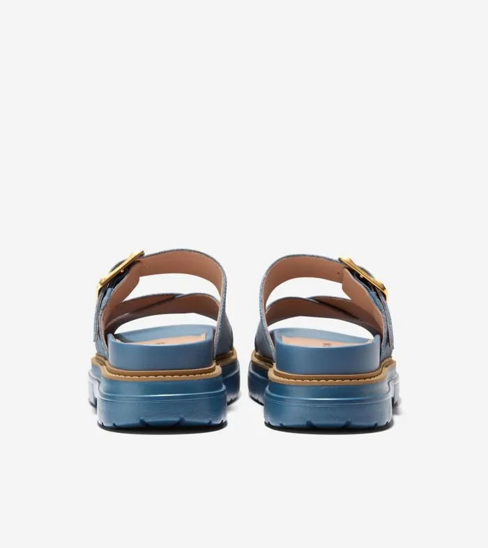 Cole Haan Sandals Women Women039s Fraya Slide Sandals Blue Cole Haan Sandals Women Women039s Fraya Slide Sandals Blue