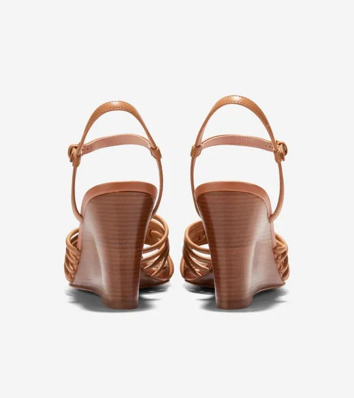 Cole Haan Sandals Women Women039s JITNEY KNOT WEDGE Brown Cole Haan Sandals Women Women039s JITNEY KNOT WEDGE Brown