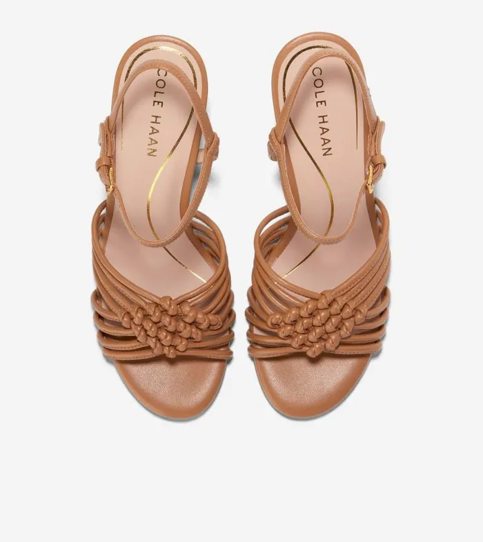 Cole Haan Sandals Women Women039s JITNEY KNOT WEDGE Brown Cole Haan Sandals Women Women039s JITNEY KNOT WEDGE Brown