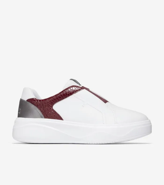 Cole Haan Sneakers Women Women039s GrandPr Demi SlipOn Sneaker White