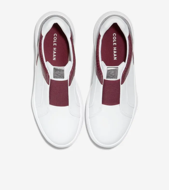 Cole Haan Sneakers Women Women039s GrandPr Demi SlipOn Sneaker White Cole Haan Sneakers Women Women039s GrandPr Demi SlipOn Sneaker White