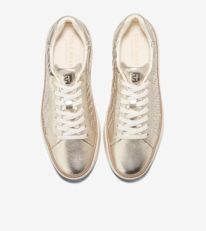 Cole Haan Sneakers Women Women039s GRANDPR TOPSPIN SNEAKER Gold Cole Haan Sneakers Women Women039s GRANDPR TOPSPIN SNEAKER Gold