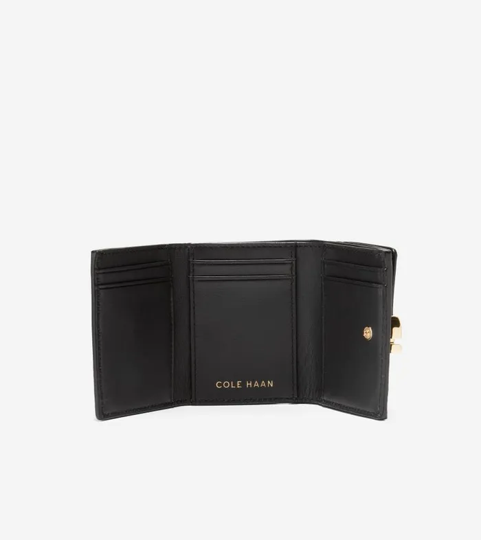 Cole Haan Wallets and Card Cases Women Women039s Essential TriFold Wallet Black