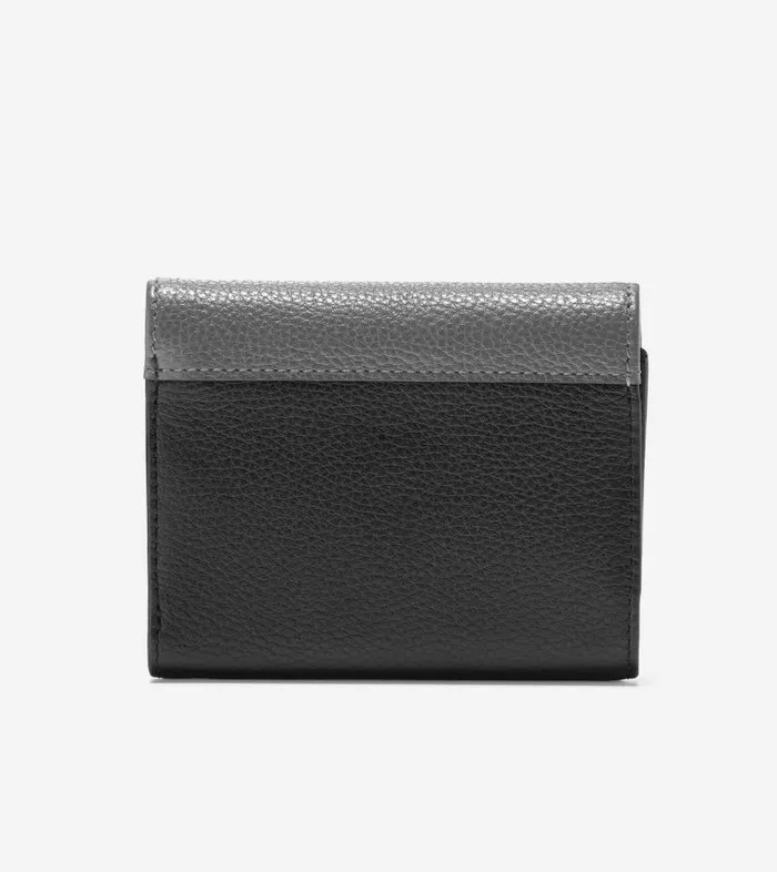 Cole Haan Wallets and Card Cases Women Women039s Small TriFold Wallet Black Cole Haan Wallets and Card Cases Women Women039s Small TriFold Wallet Black