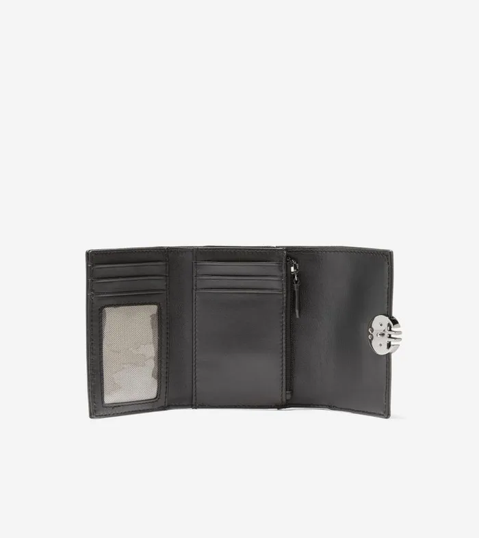 Cole Haan Wallets and Card Cases Women Women039s Small TriFold Wallet Black Cole Haan Wallets and Card Cases Women Women039s Small TriFold Wallet Black