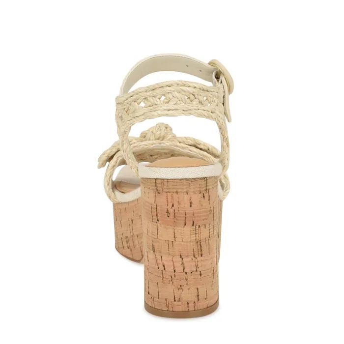 Comiele Platform Sandals Chic Cream Raffia Women Nine West Platforms Comiele Platform Sandals Chic Cream Raffia Women Nine West Platforms