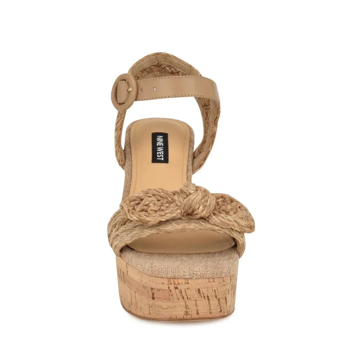 Comiele Platform Sandals Natural Raffia Women Nine West Platforms Comiele Platform Sandals Natural Raffia Women Nine West Platforms
