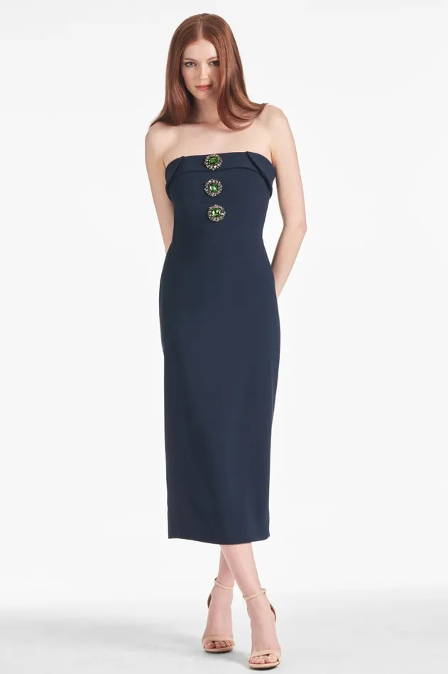 Constance Dress 8211 Dark Midnight Women Sachin and Babi Matching Sets