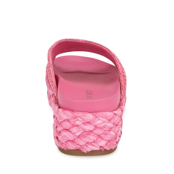 Corel Flatform Sandals Pink Women Nine West Sandals