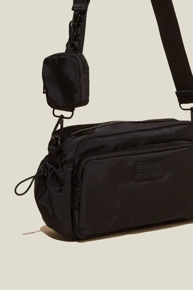 Cotton On Accessories Active Essentials Crossbody Bag Black 8211 Women