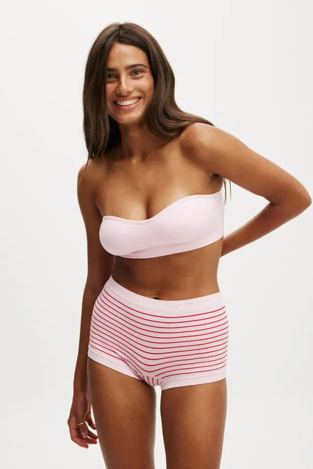 Cotton On Bras Seamless Sweetheart Padded Bandeau French Fairytale 8211 Women