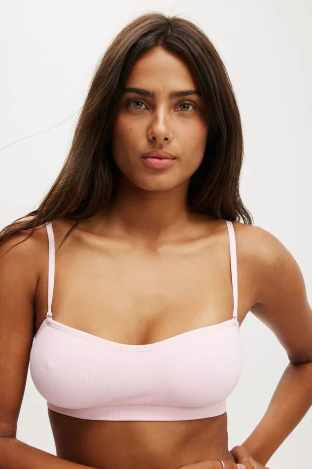 Cotton On Bras Seamless Sweetheart Padded Bandeau French Fairytale 8211 Women Cotton On Bras Seamless Sweetheart Padded Bandeau French Fairytale 8211 Women