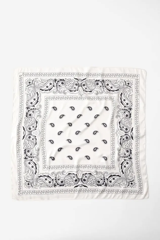 Cotton On HairAccessories Daisy Scarf Ecrublack Western 8211 Women