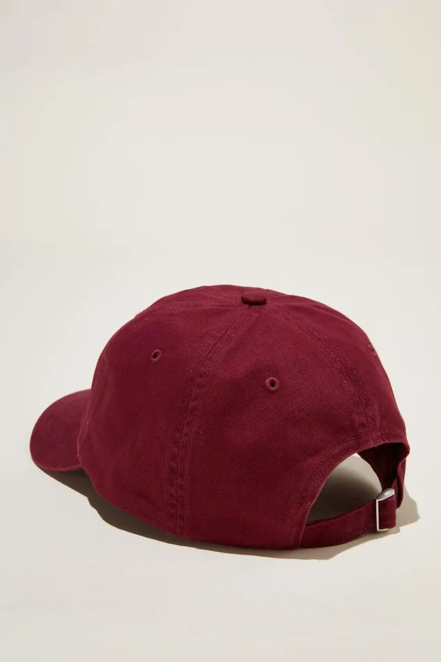 Cotton On Hats and Beanies Special Edition Dad Hat Lcn Mt Burgundyjohnny Cashlive 8211 Men