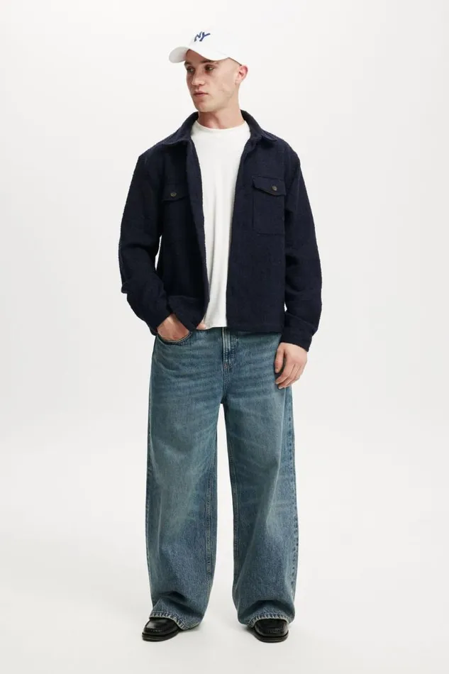 Cotton On Jackets Beckley Overshirt Navy 8211 Men Cotton On Jackets Beckley Overshirt Navy 8211 Men