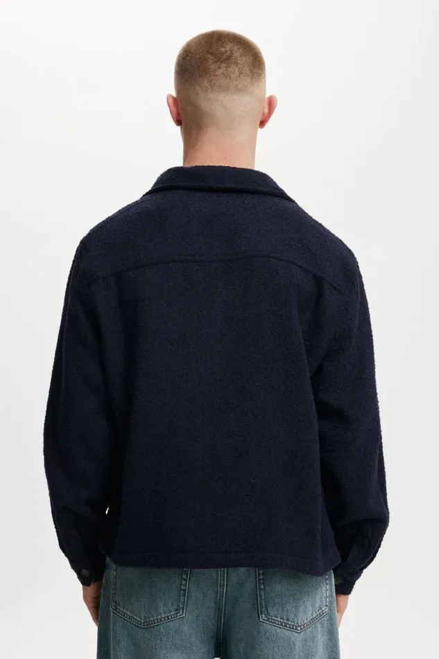 Cotton On Jackets Beckley Overshirt Navy 8211 Men Cotton On Jackets Beckley Overshirt Navy 8211 Men