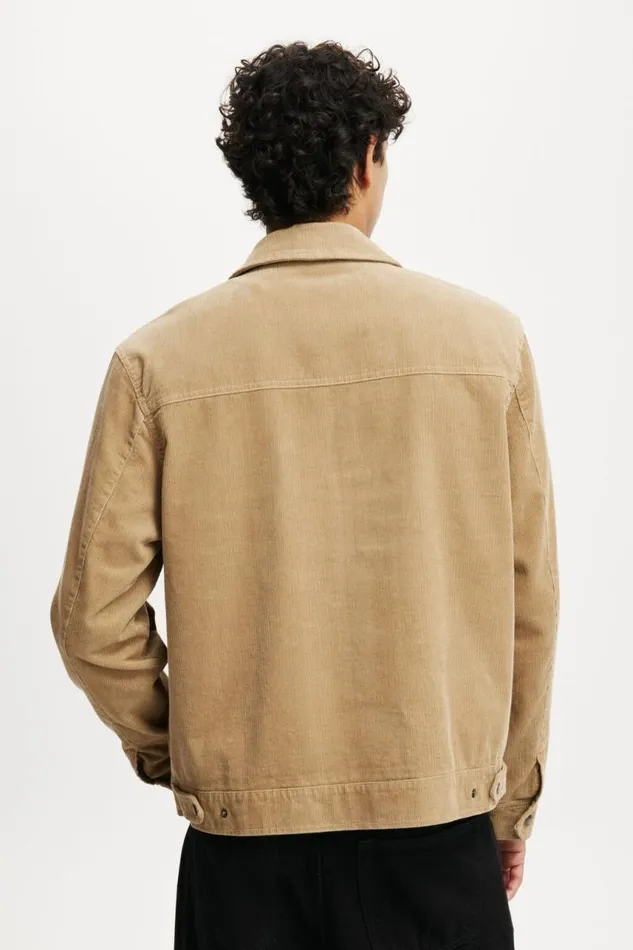 Cotton On Jackets Garage Jacket Desert 8211 Men