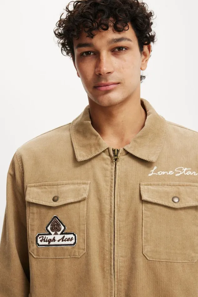 Cotton On Jackets Garage Jacket Desert 8211 Men