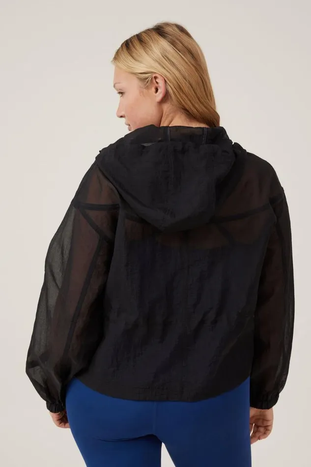 Cotton On Jackets Mesh Anorak Black 8211 Women