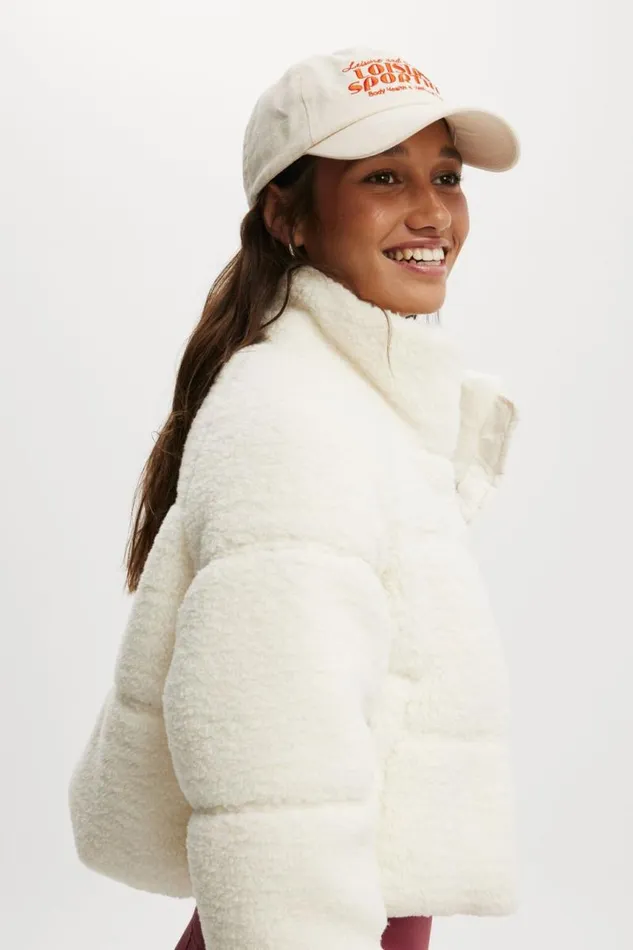 Cotton On Jackets The Mother Puffer Cropped Sherpa Jacket Coconut Milk 8211 Women Cotton On Jackets The Mother Puffer Cropped Sherpa Jacket Coconut Milk 8211 Women