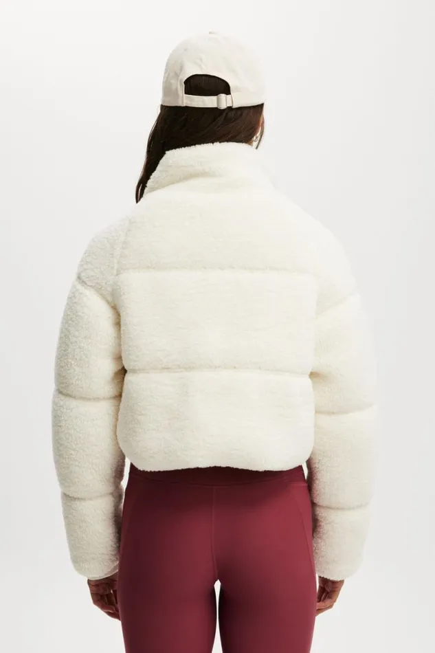 Cotton On Jackets The Mother Puffer Cropped Sherpa Jacket Coconut Milk 8211 Women Cotton On Jackets The Mother Puffer Cropped Sherpa Jacket Coconut Milk 8211 Women