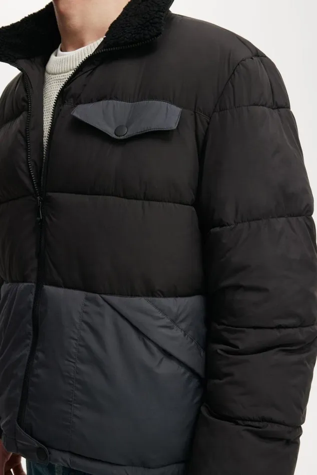 Cotton On Jackets Vermont Puffer Jacket Black 8211 Men Cotton On Jackets Vermont Puffer Jacket Black 8211 Men